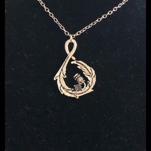 Outlander Scotland Thistle Necklace-20 inch